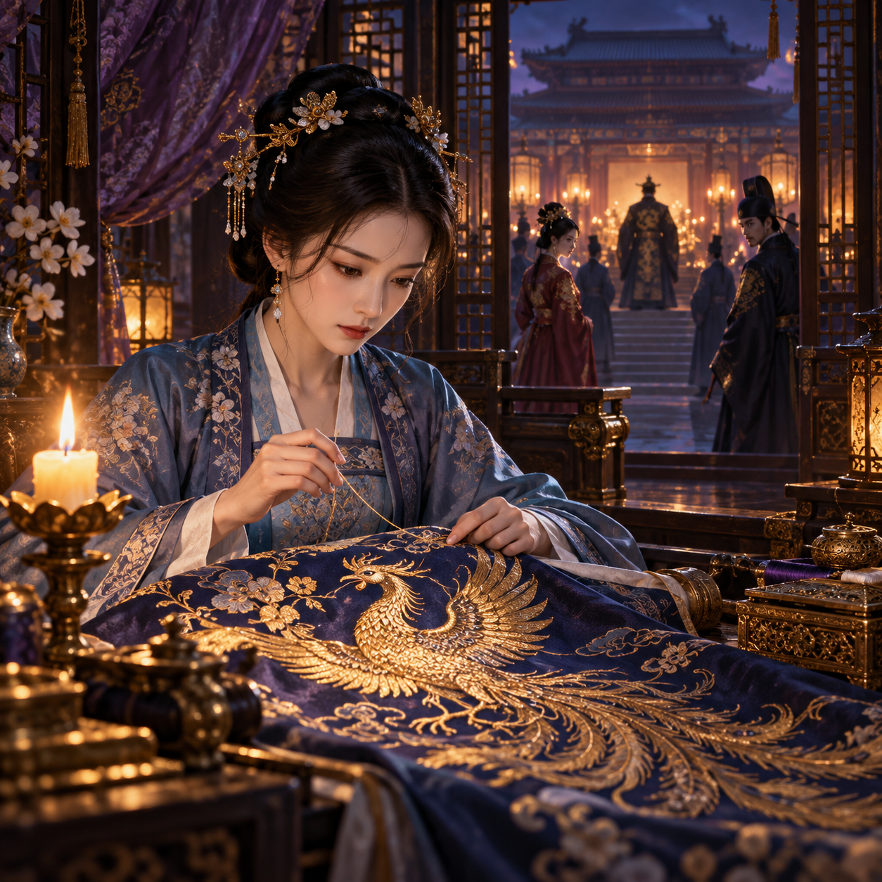 绣娘执笔