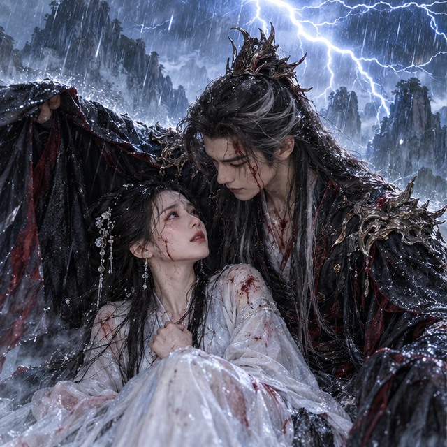 我渡劫那晚，魔尊替我挡了最后一道天雷